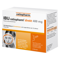 IBU-RATIOPHARM direkt 400 mg Pulver zum Einnehmen