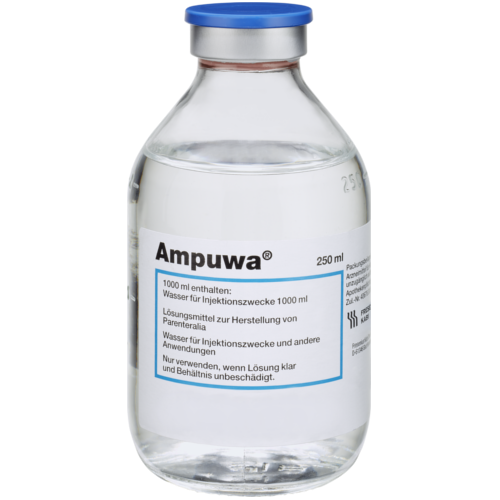 AMPUWA Glasflasche Injektions-/Infusionslösung